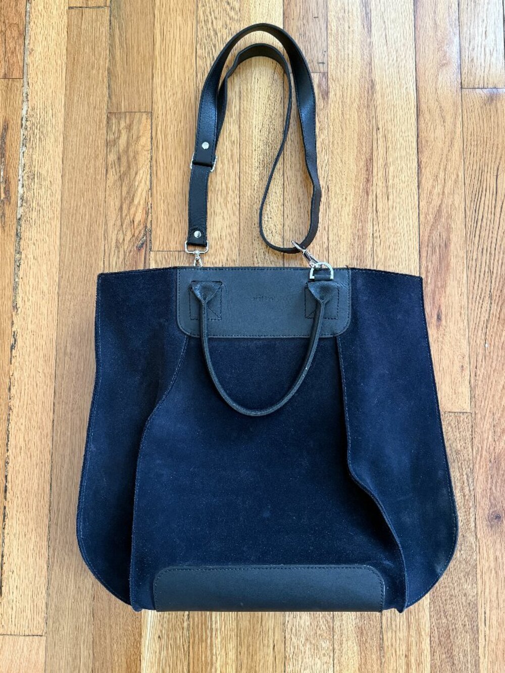 Graf Lantz Frankie Tote Black Suede